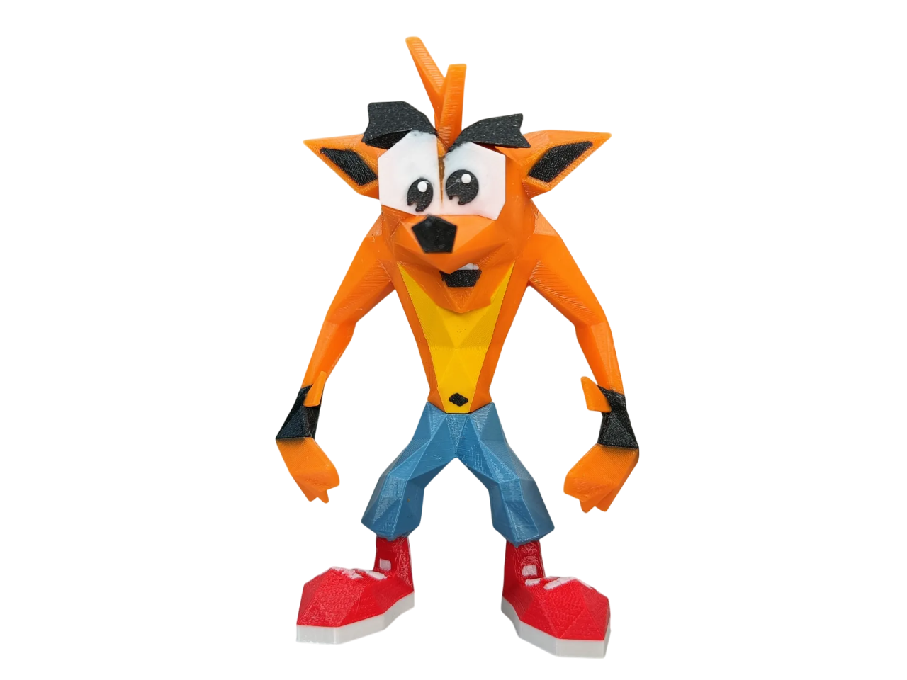 crash bandicoot low poly
