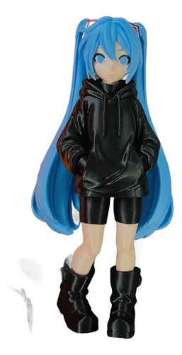Hatsune Miku 20cm Urban Vibes Inspirada Colecionável