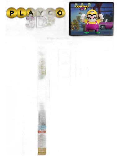 D_603314-MLB110248128384_052026-O.jpg Boneco Wario Action Figure Miniatura Colecionável - Imagem 5