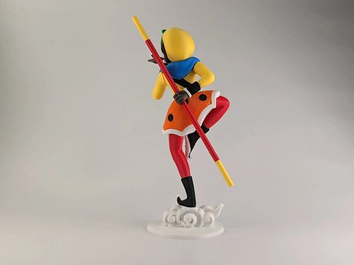 D_609083-MLB111830775531_052026-O.jpg Boneco Monkey King 32cm Action Figure Geek - Imagem 3