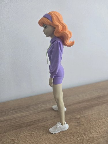 D_609286-MLB112862371913_062026-O.jpg Daphne Blake 20cm Action Figure Inspirado Scooby-doo - Imagem 2