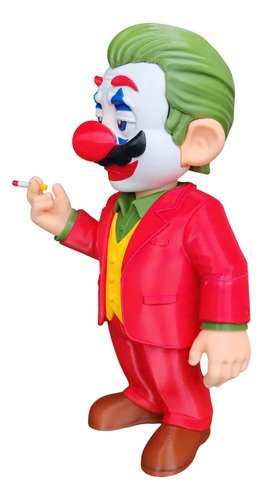 D_610001-MLB107600895818_032026-O.jpg Boneco Mario Joker Coringa 28cm - Action Figure 3d Mashup Dc - Imagem 4
