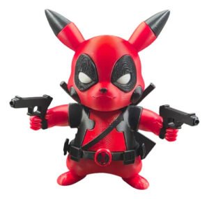 Deadpool Pikachu 20cm Action Figure Inspirado