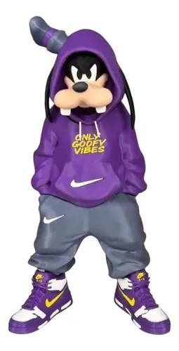Boneco Pateta Estilo Urbano 25cm - Action Figure 3d