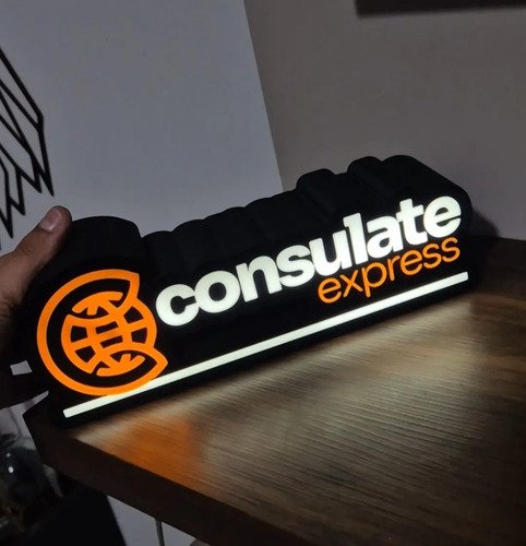 D_617511-MLB86367463762_062025-O.jpg Placa Luminosa 3d Personalizado Sua Logo Marca Comércio Bar Preto 127/220v - Imagem 6