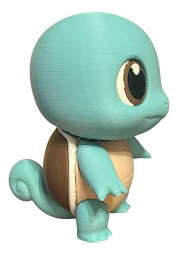 D_618275-MLB103674295511_012026-O.jpg Boneco Squirtle Pokemon 15cm Action Figure Estatueta Geek 3d - Imagem 2