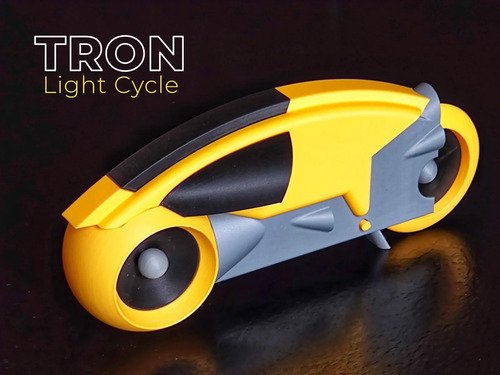 D_620857-MLB110309448324_052026-O.jpg Miniatura Moto Luz Tron 1982 Inspirado Ficção Científica - Imagem 2
