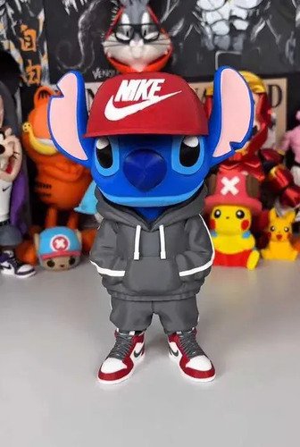D_623995-MLB105672663914_012026-O.jpg Boneco Stitch Estilo Urbano 22cm - Action Figure Jordan 3d - Imagem 4