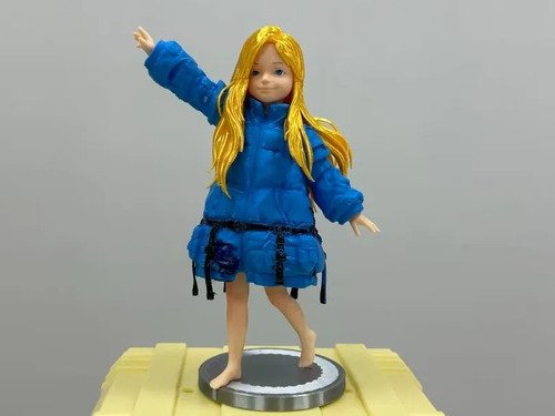 D_645105-MLB111364652651_052026-O.jpg Action Figure Diana 20cm Pragmata Colecionável - Imagem 2