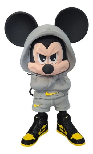 D_647407-MLB102061702682_122025-O.jpg Boneco Mickey Mouse Estilo Urbano Street Action Figure 23cm