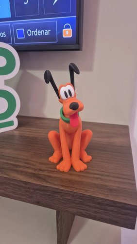 D_647616-MLB96512351368_112025-O.jpg Miniatura 15cm Action Figure Pluto Cachorro Mickey Disney - Imagem 2