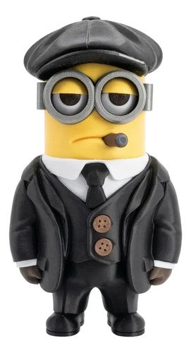 D_656110-MLB109099837121_032026-O.jpg Kit 2 Bonecos Minions Peaky Blinders Action Figure 20 E 25cm - Imagem 4