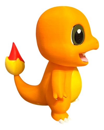D_657017-MLB103666868779_012026-O.jpg Charmander Pokemon 15cm Action Figure Colecionável 3d - Imagem 2