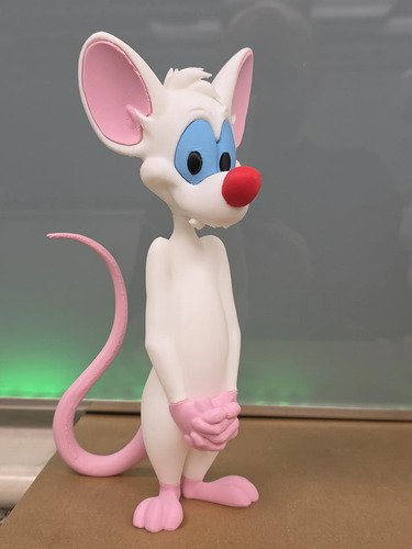 D_658639-MLB111831669069_052026-O.jpg Pinky E O Cérebro 24cm Action Figure Geek - Imagem 3