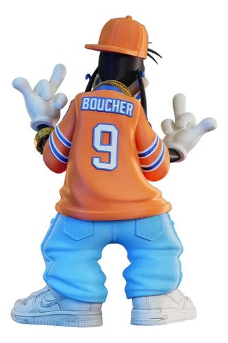 D_668808-MLB109728623879_032026-O.jpg Boneco Pateta Estilo Urbano 30cm Action Figure Hip Hop Hype - Imagem 4