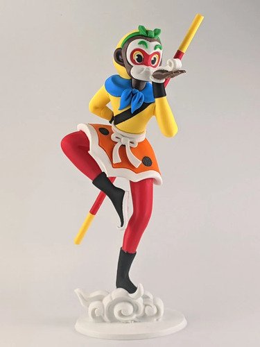 D_670583-MLB111831354763_052026-O.jpg Boneco Monkey King 32cm Action Figure Geek - Imagem 6