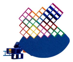 Jogo Tetris 3d Balance Game Tabuleiro Geek