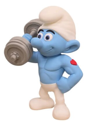 Boneco Estrumpfo Forte 18cm Action Figure Geek
