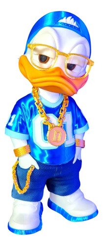 Boneco Pato Donald Estilo Urbano 30cm Action Figure 3d Luxo