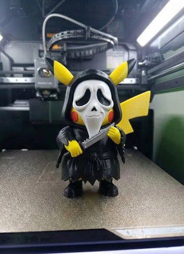 D_673962-MLB110714099762_052026-O.jpg Pikachu Fantasma 20cm Action Figure Inspirado - Imagem 2