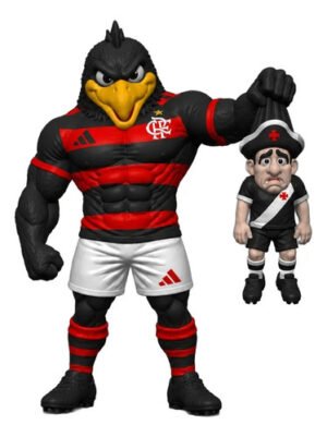 Mascote Flamengo 25cm Action Figure Boneco