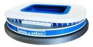 Arena Do Grêmio Miniatura 20cm Colecionável Geek