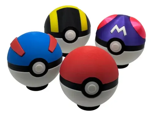 D_679732-MLB103779178805_012026-O.webp Pokebolas Kit 4 Original Master Ultra Pokemon Coleção - Imagem 2