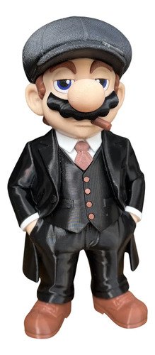 Boneco Mario Shelby Peaky Blinders 25cm - Action Figure 3d