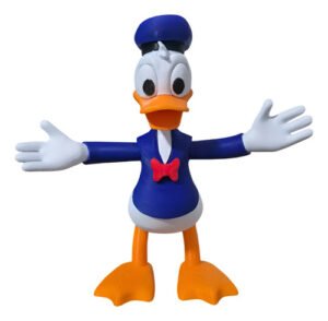 Miniatura 16cm Action Figure Pato Donald Coleção Disney 3d