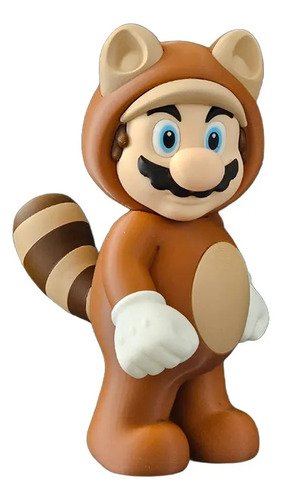 Mário Guaxinim 20cm Action Figure Inspirado
