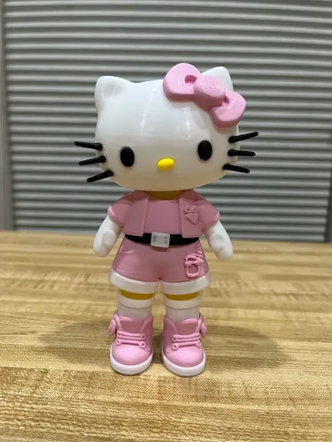 D_683412-MLB107022805005_022026-O.webp Boneco Hello Kitty Estilo Estilo Urbano 20cm Action Figure - Imagem 2