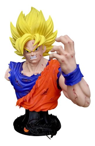 D_685575-MLB111945833069_052026-O.jpg Busto Goku 36cm Action Figure Inspirado Em Dragon Ball
