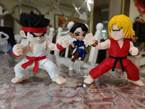 D_689253-MLB112085022399_052026-O.jpg Ken Street Fighter 18cm Action Figure Boneco - Imagem 2