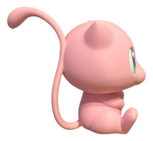 D_693302-MLB103155616072_012026-O.jpg Boneco Mew Pokemon 15cm Action Figure Estatueta Geek 3d Raro - Imagem 4