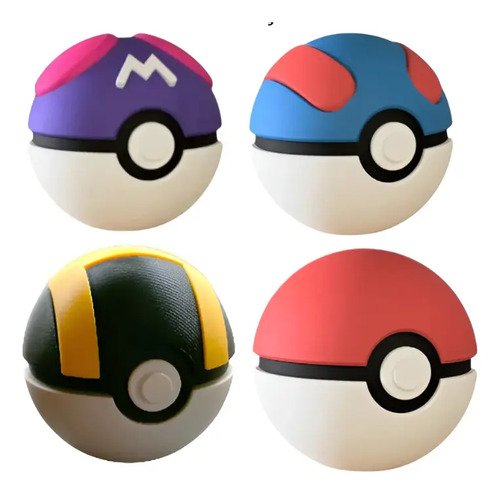 D_695282-MLB103265091234_012026-O.jpg Pokebolas Kit 4 Original Master Ultra Pokemon Coleção