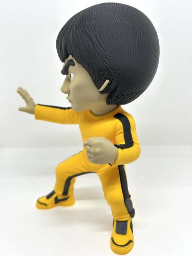 D_695860-MLB111869204269_052026-O.jpg Action Figure Bruce Lee 20cm Boneco Inspirado - Imagem 8