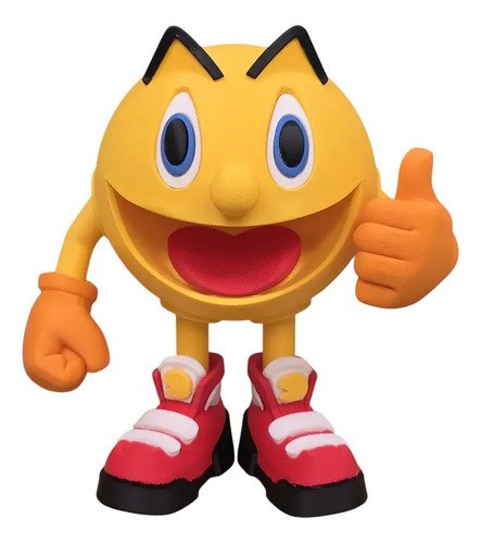 D_696952-MLB111095908720_052026-O.jpg Pac-man Boneco Action Figure Colecionável Geek