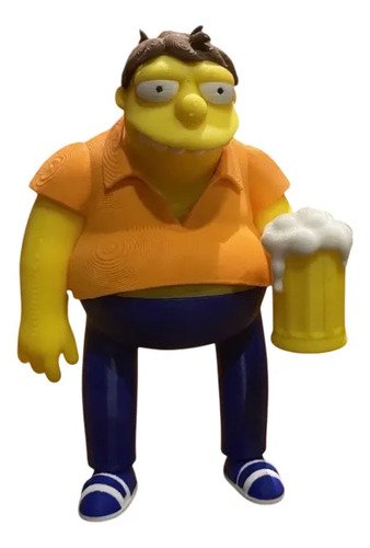D_697102-MLB110424443562_052026-O.jpg Barney Gumble 15cm Inspirado Série Geek Colecionável