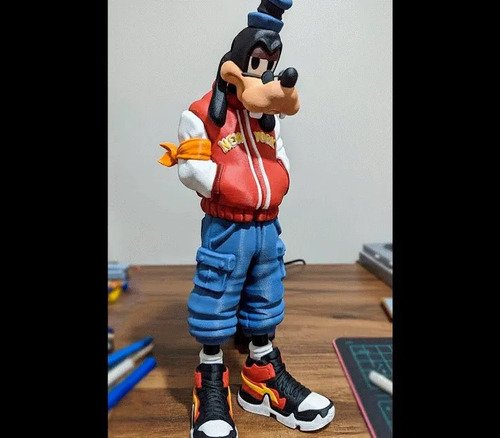 D_704569-MLB112535571359_052026-O.jpg Pateta Streetwear Urban Vibes 25cm Action Figure - Imagem 2