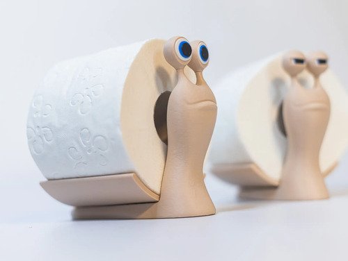D_707281-MLB99500533456_112025-O.jpg Trio Suporte Para Papel Higiênico - Modelo Caracol Decoração Bege - Imagem 5