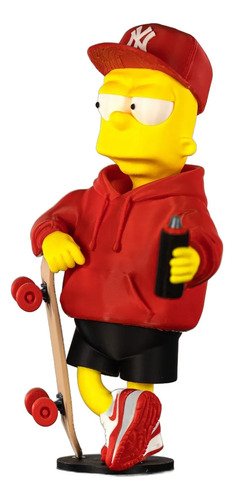 Bart Simpson 20cm Action Figure Inspirado Streetwear