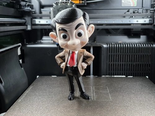 D_714462-MLB110715086354_052026-O.jpg Boneco Mr. Bean 18cm Action Figure Inspirado - Imagem 2