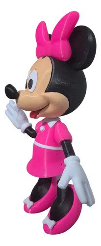 D_714817-MLB96510548026_112025-O.jpg Miniaturas 16cm Action Figure Família Mickey E Minnie Disney - Imagem 6