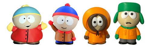 D_715739-MLB107022699269_022026-O.jpg Kit 4 Bonecos South Park 10cm - Cartman Stan Kyle Kenny 3d