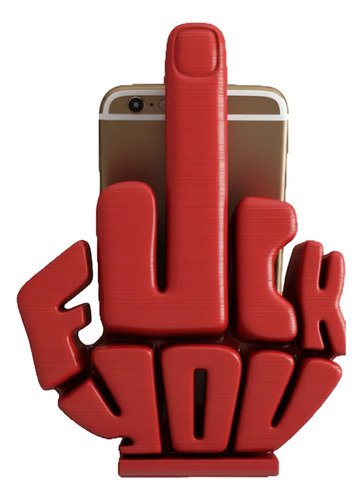 D_716964-MLB98028769460_112025-O.jpg Suporte De Celular Fuck You Dedo Do Meio Mesa Divertido - Imagem 6