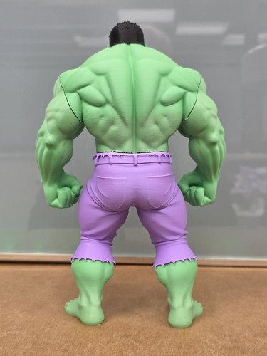 D_721311-MLB111351876065_052026-O.jpg Action Figure Hulk 24cm Inspirado Marvel Multicolor - Imagem 2