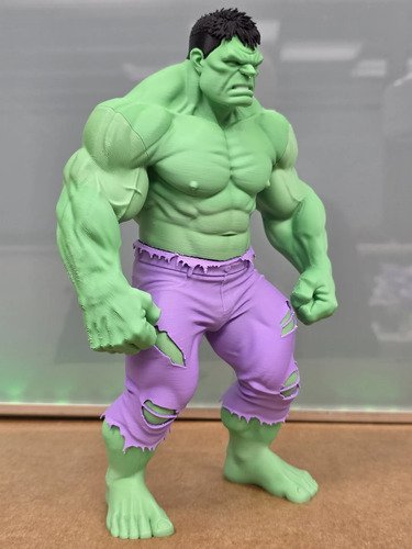 D_722242-MLB111352442897_052026-O.jpg Action Figure Hulk 24cm Inspirado Marvel Multicolor - Imagem 4