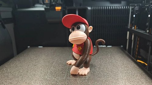 D_723126-MLB112273925649_052026-O.jpg Diddy Kong 12cm Action Figure Boneco Geek Colecionável - Imagem 2