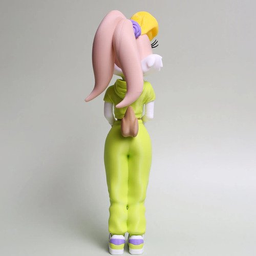 D_723884-MLB110374713164_052026-O.jpg Lola Bunny Urban Vibes 28cm Inspirado Looney Tunes - Imagem 5
