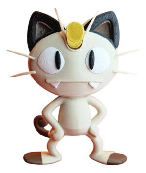 Meowth Pokémon 15cm Action Figure Colecionável